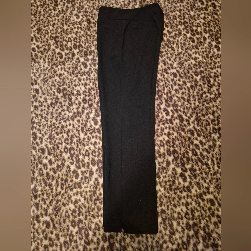 Alfani Women's Black Straight Leg Dress Pants 6 - Picture 6 of 13